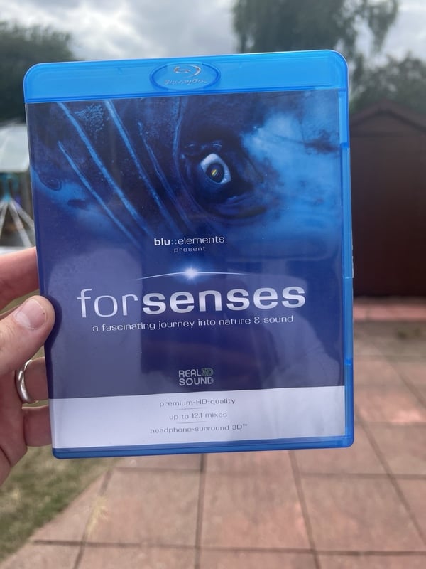 Forsenses - En Fascinerende Reise inn i Natur & Lyd Blu-Ray Real 3D Sound DVD