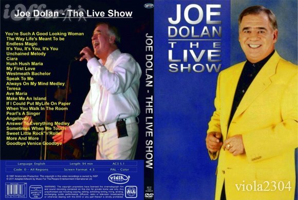 Joe Dolan The Live Show 23: Extended Edition DVD