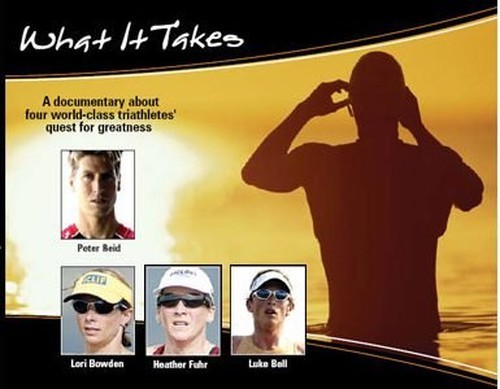 WHAT IT TAKES: The Definitive Triathlon Documentary DVD