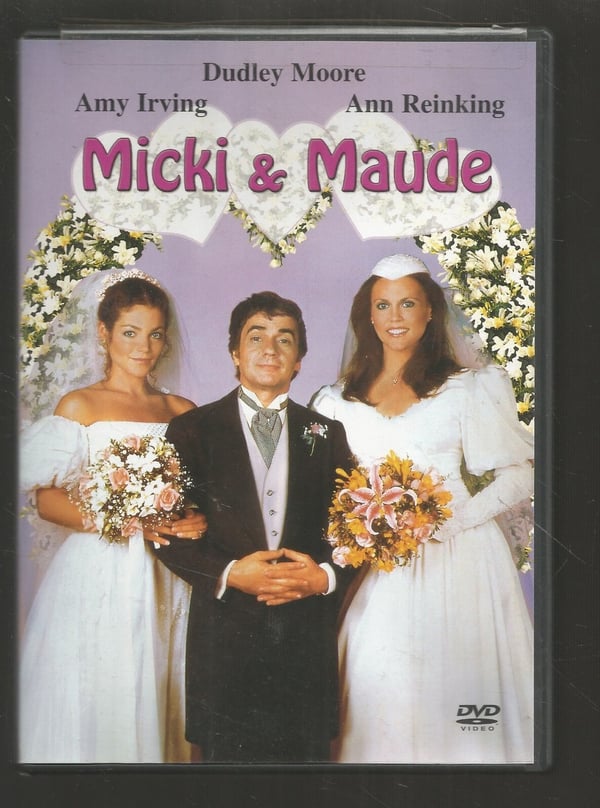 Micki & Maude DVD (1984) med Dudley Moore, Amy Irving