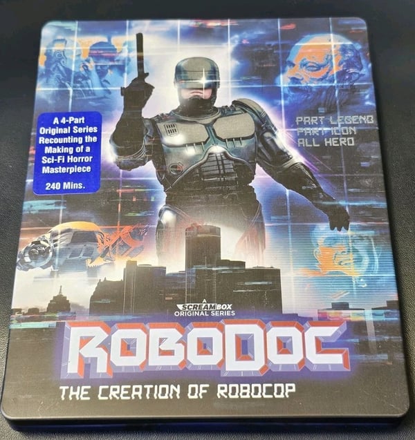 RoboDoc: The Creation of RoboCop SteelBook Blu-ray