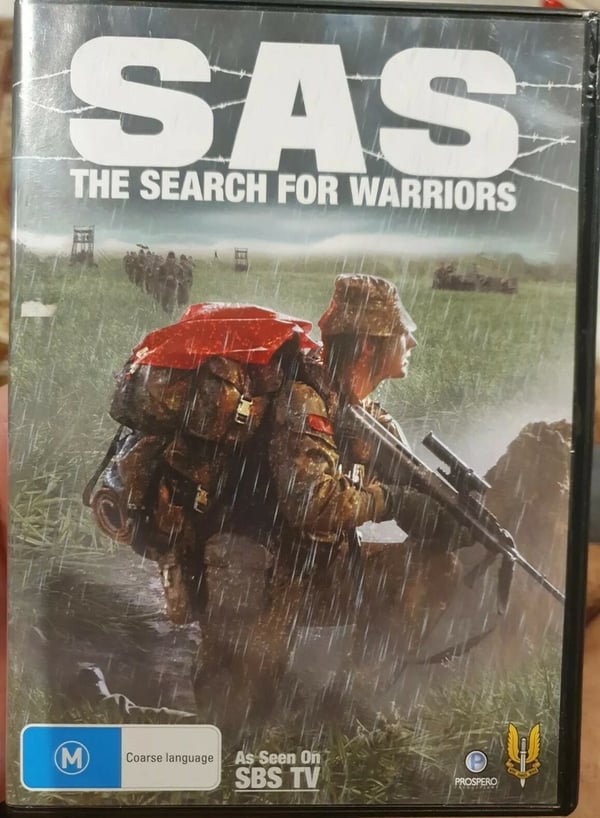 SAS The Search For Warriors (SBS TV) Militær Bootcamp DVD
