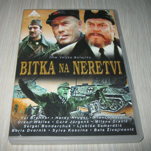 Bitka na Neretvi DVD - Jugoslavisk krigsfilmklassiker