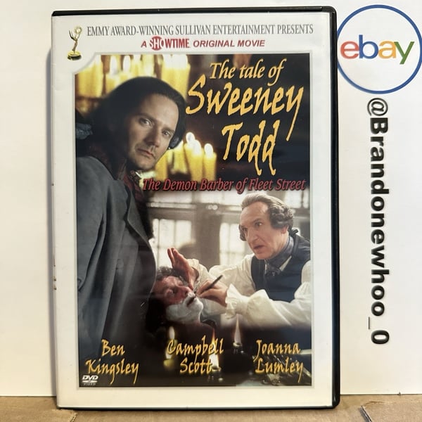 The Tale Of Sweeney Todd (Ben Kingsley, Sullivan) - DVD (1997)