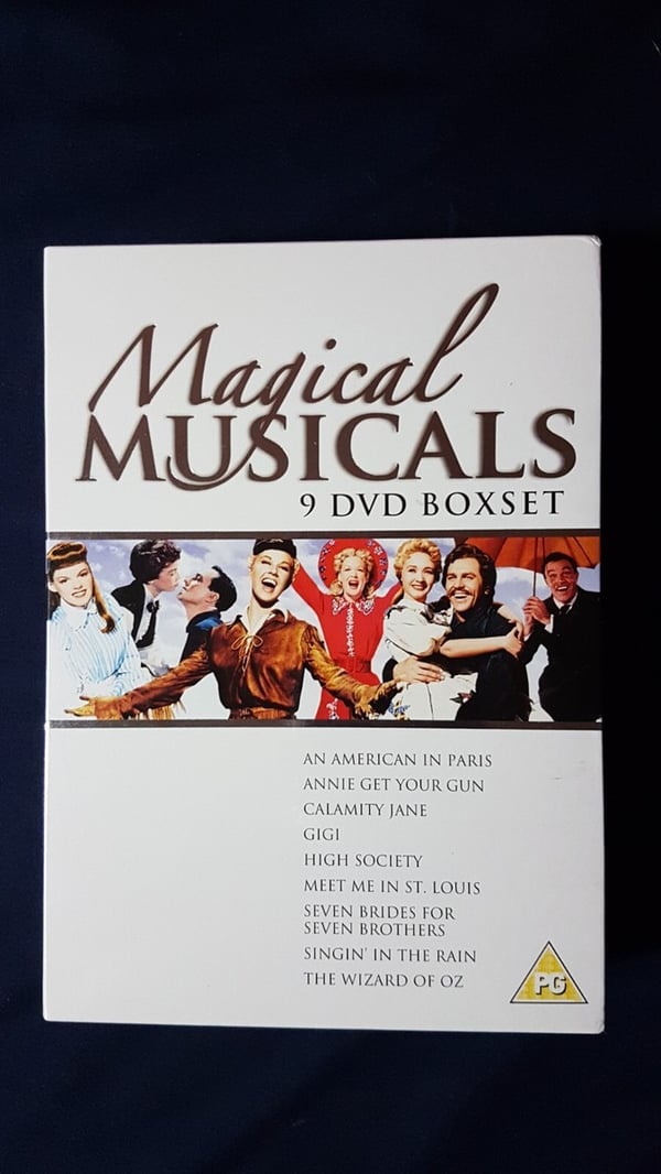 Magiske Musicals - 9-Disc Boksæt DVD (An American in Paris, Annie, Calamity Jane)