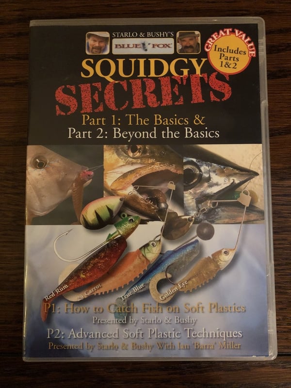 Squidgy Secrets: Del 1 & 2 - Grunnleggende (Starlo & Bushy) - DVD