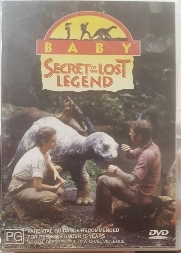 Baby: Secret of the Lost Legend DVD (Sjelden dinosaurfilm)