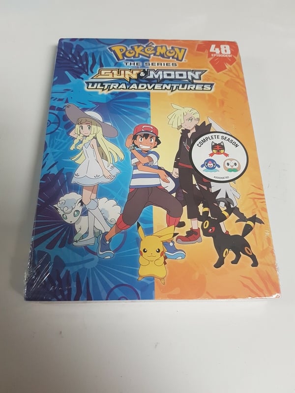 Pokémon The Series: Sun and Moon – Ultra Adventures (48 episoder) DVD
