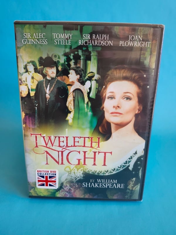 Helligtrekongersaften af Shakespeare – Sir Alec Guinness – DVD