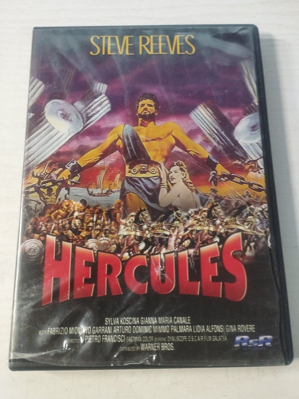 Hercules med Steve Reeves, Sylva Koscina, Mioni (Spansk/Engelsk) DVD
