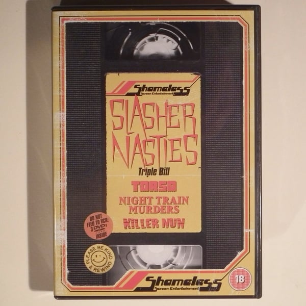 Shameless Slasher Nasties (3 levyn sarja, 2011 DVD)