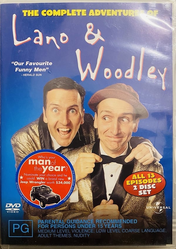 The Complete Adventures of Lano & Woodley – Australsk komedie DVD