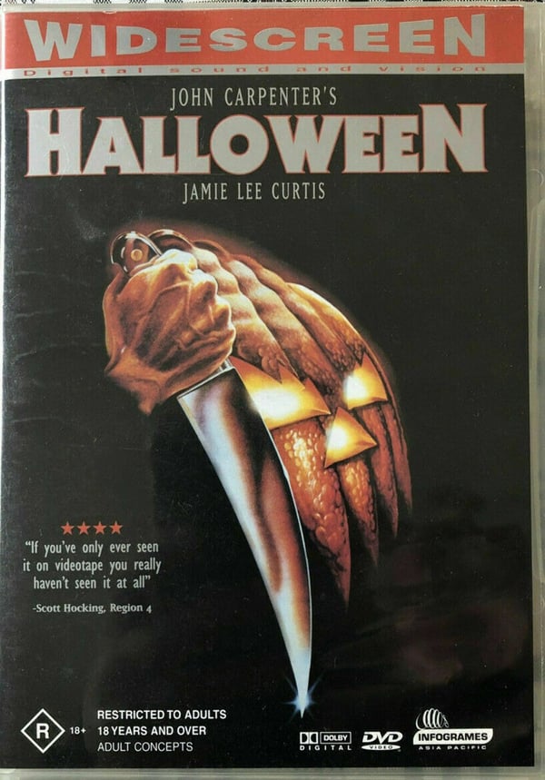 Halloween (1978) - Widescreen, John Carpenter, Jamie Lee Curtis DVD