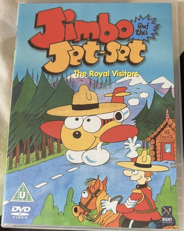 Jimbo & The Jet Set: Royal Visitors Stories (80-luvun piirretty) DVD