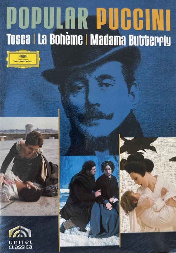 Populær Puccini - Tosca / La Bohème / Madama Butterfly (Regionsfri DVD)