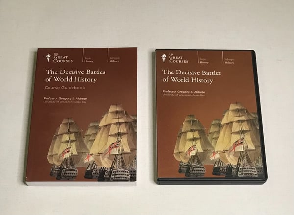 The Great Courses: Verdens afgørende slag (DVD med guidebog)