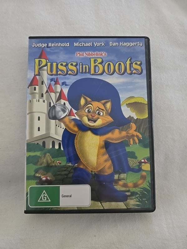 Saapasjalkakissa (1999) – Animaatioelokuva, Phil Nibelink – DVD