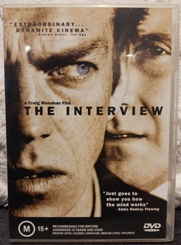 The Interview (1998) – Australsk Kriminaldrama DVD med Hugo Weaving