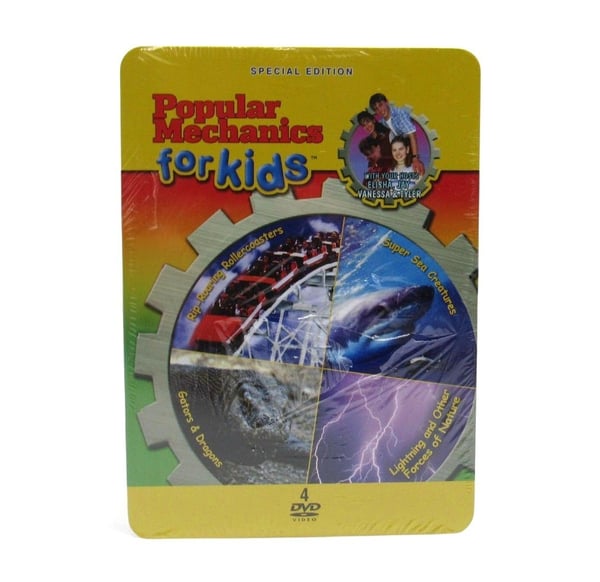 Popular Mechanics For Kids Special Edition 4-boks sett DVD (2009)