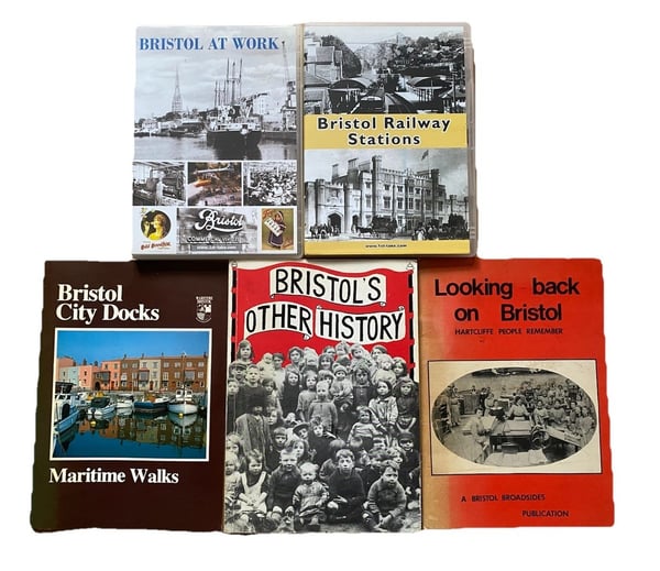 Bristol Books & Bundle: Den gamle havn & jernbanestationer DVD Bristol Books & Bundle: Den gamle havn & jernbanestationer DVD