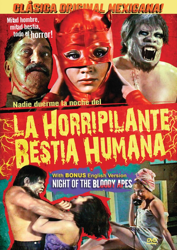 Night of the Bloody Apes (1969) DVD