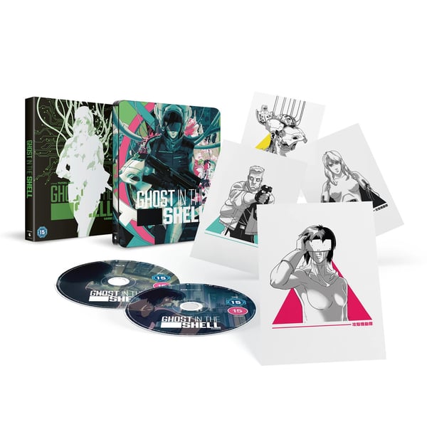 Ghost in the Shell Steelbook Limited Kuro Edition 4K UHD DVD