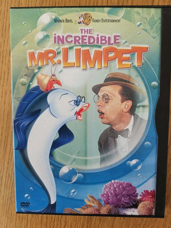 The Incredible Mr. Limpet Retro USA Import DVD