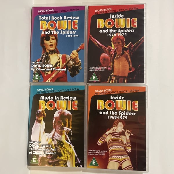 David Bowie: 4 x Independent Critical Review DVD