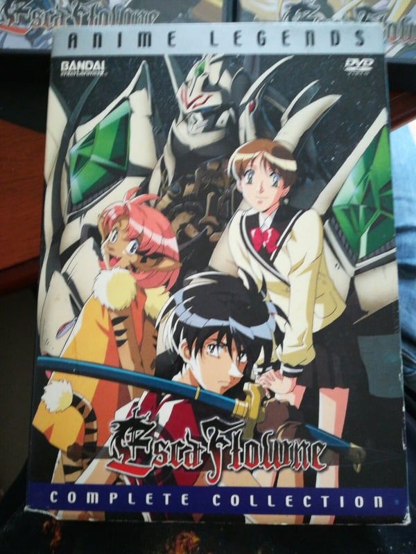 Escaflowne Komplet Samling 8-disc Box Set DVD Escaflowne Komplet Samling 8-disc Box Set DVD