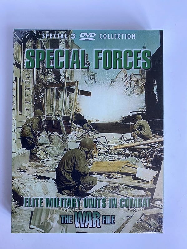 TRE DVD-er: Elite Military Units in Combat - Spesialpakke
