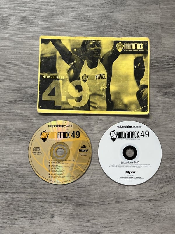 Les Mills Body Attack 49 DVD