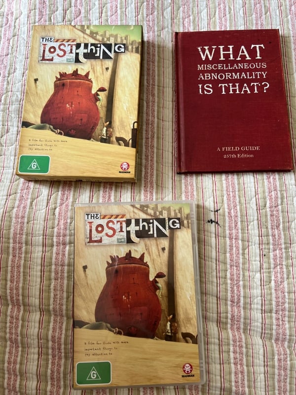 The Lost Thing & Boksett - Sjelden DVD med Tim Minchin