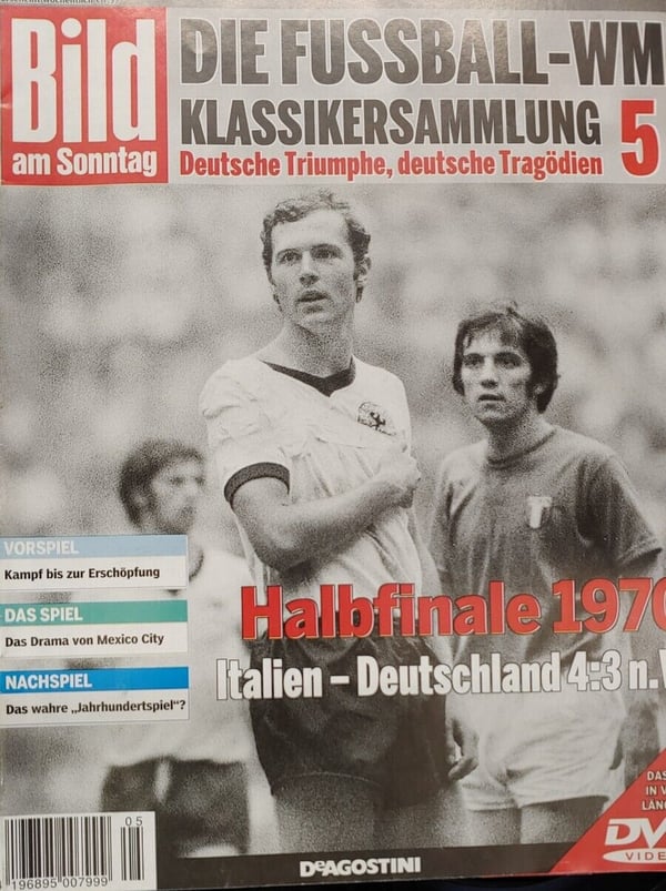 Fotball-VM Klassiker: BRD - Italia Semifinale 1970 (DVD)
