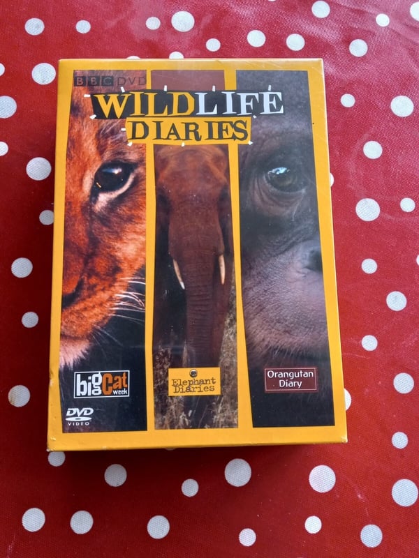 The Wildlife Diaries Box Set (DVD): Elefant, Orangutang m.fl.