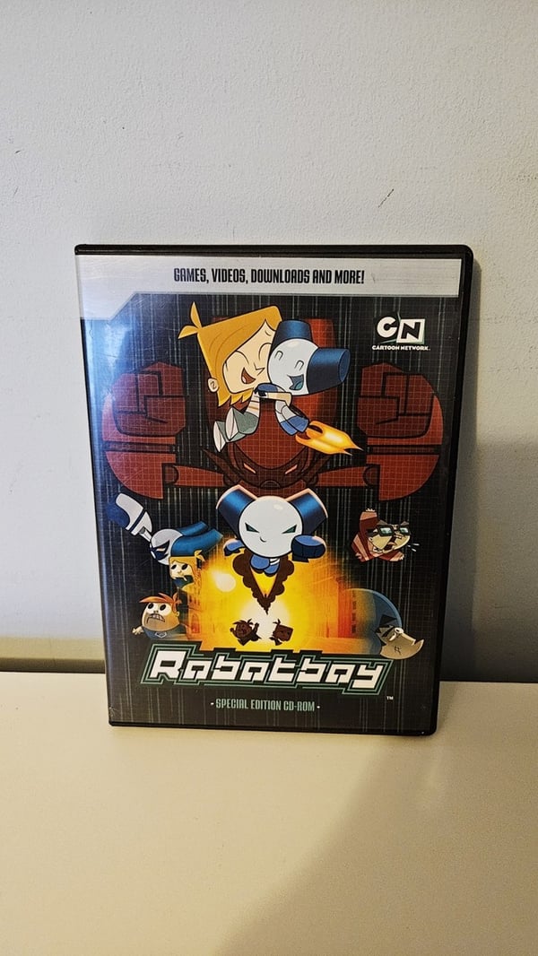 Cartoon Network Robotboy Special Edition CD-ROM – Sällsynt DVD