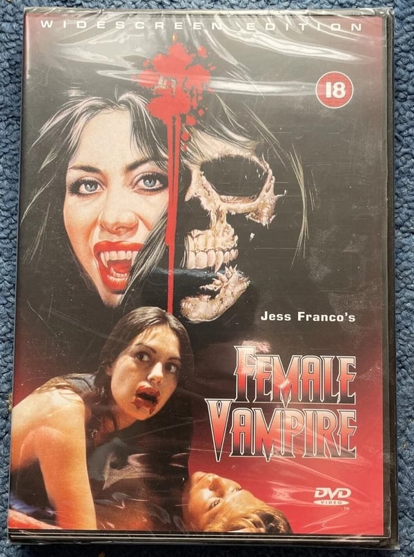 Female Vampire (Jess Franco, Lina Romay) DVD