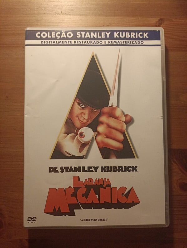 A Clockwork Orange DVD (1971) - Larinja Mecanica