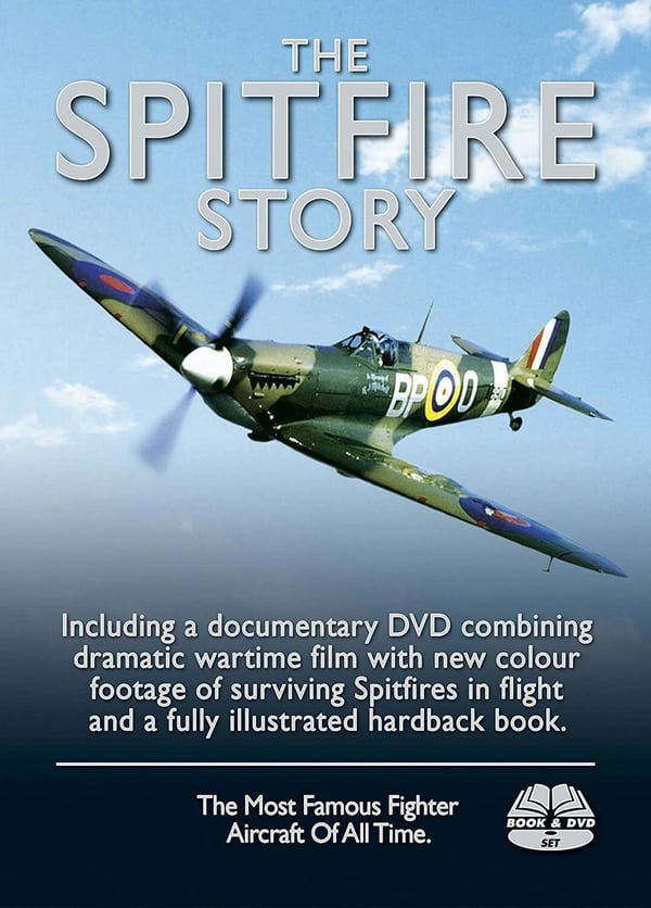 The Spitfire Story DVD (2010) med bok