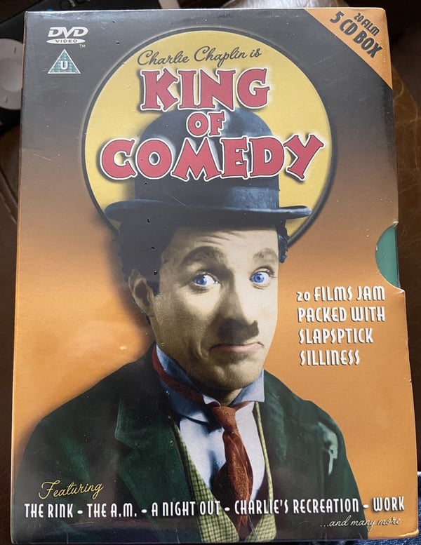Charlie Chaplin: King Of Comedy - 5 DVD Boksset