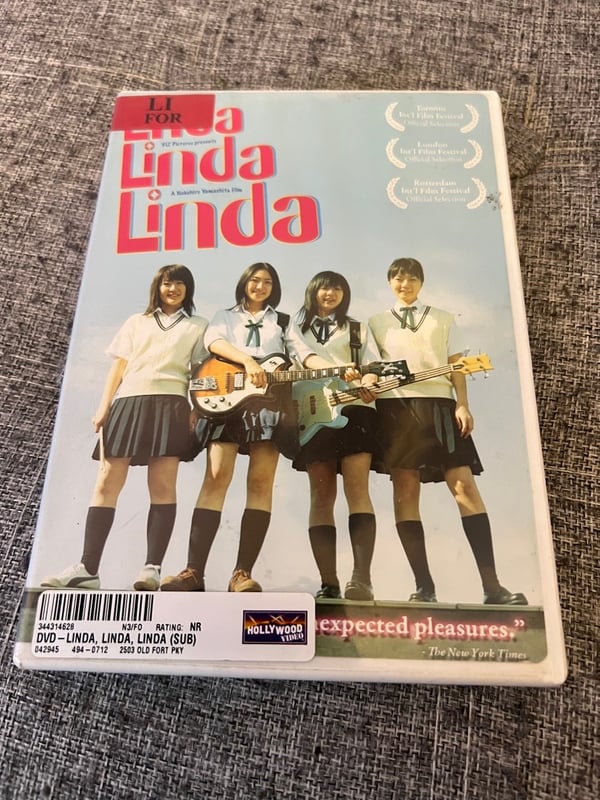 Linda Linda Linda (2005) DVD