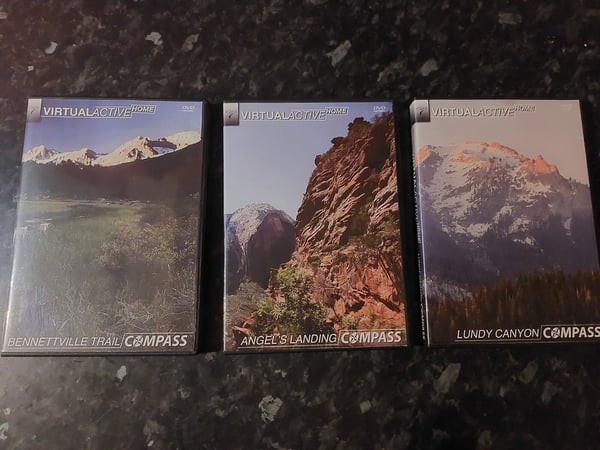 Virtual Active Compass Hike (DVD) - 3-pakka juoksumattoon