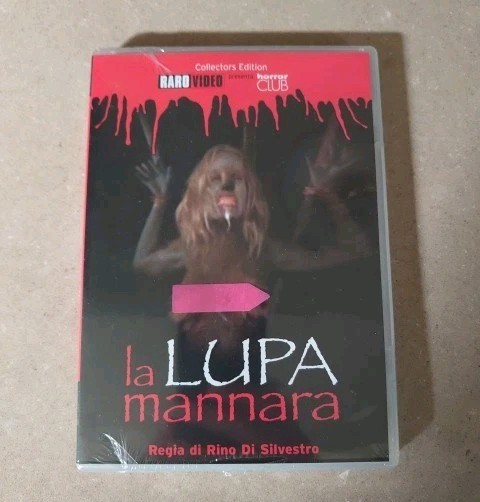 Werewolf Woman La Lupa Mannara RARO DVD