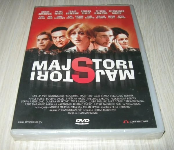 Majstori, Majstori Film DVD (1980)