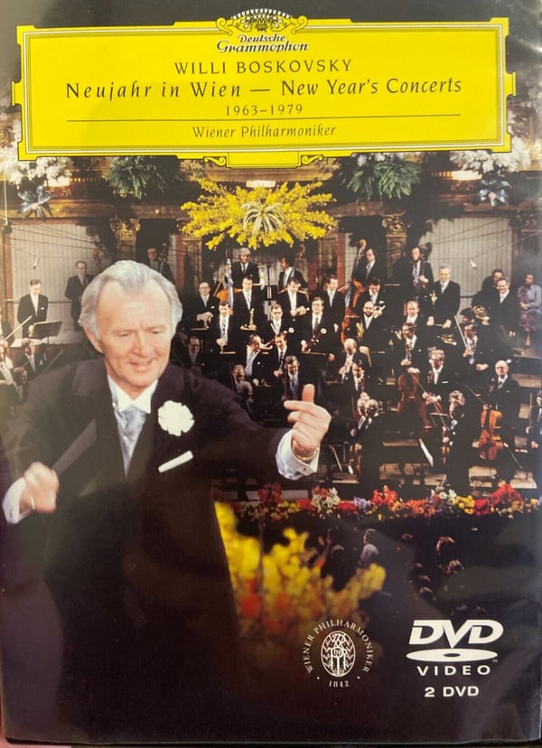 Willi Boskovsky: Wien Nytårskoncerter – Klassisk musik på DVD