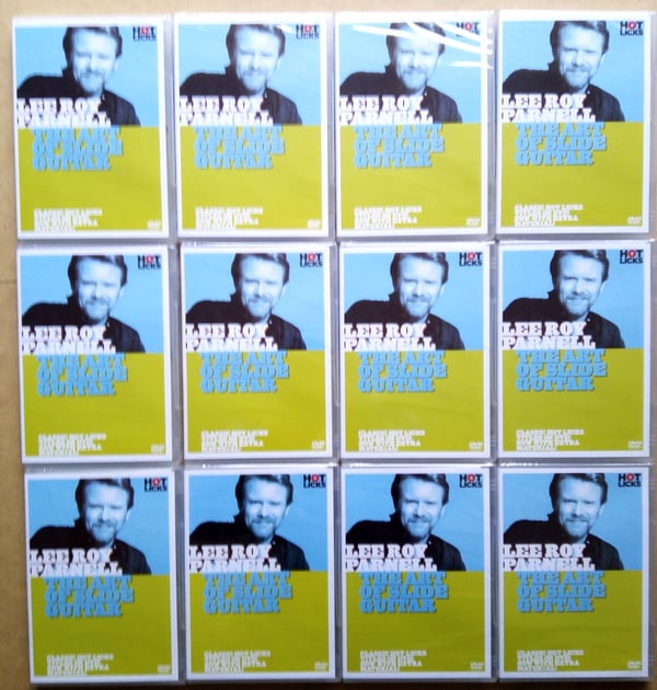 Lee Roy Parnell - The Art Of Slide Guitar DVD med hefte