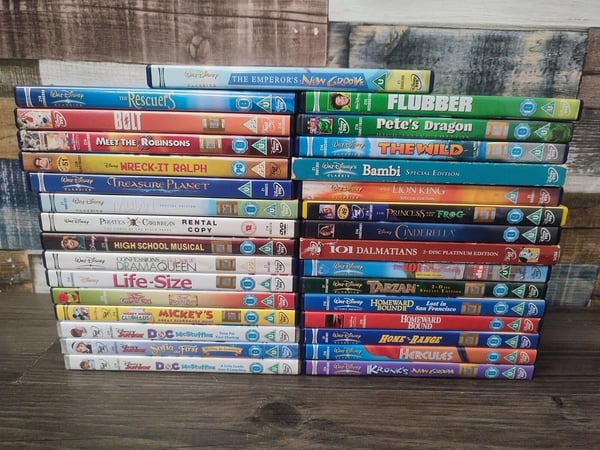 Walt Disney Familjefilmer Paket x31 DVD – Stor samling