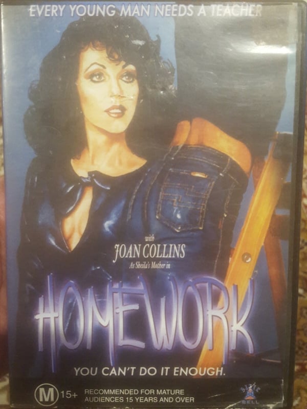Homework Dvd Homework DVD: Joan Collins, Lee Purcell – Romantisk Komedi | CDON