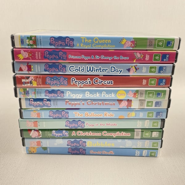 Peppa Gris DVD-pakke (11x) – Sirkus & Julespesial