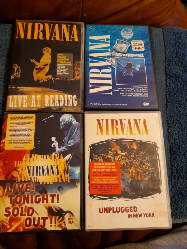Nirvana - 4 DVD-samling