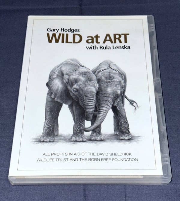 Gary Hodges Wild At Art Signert & Nummerert med Rula Lenska DVD